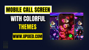 Mobile Call Screen with Colorful Themes